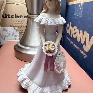 Enesco Sweet 16 Cake Topper statue